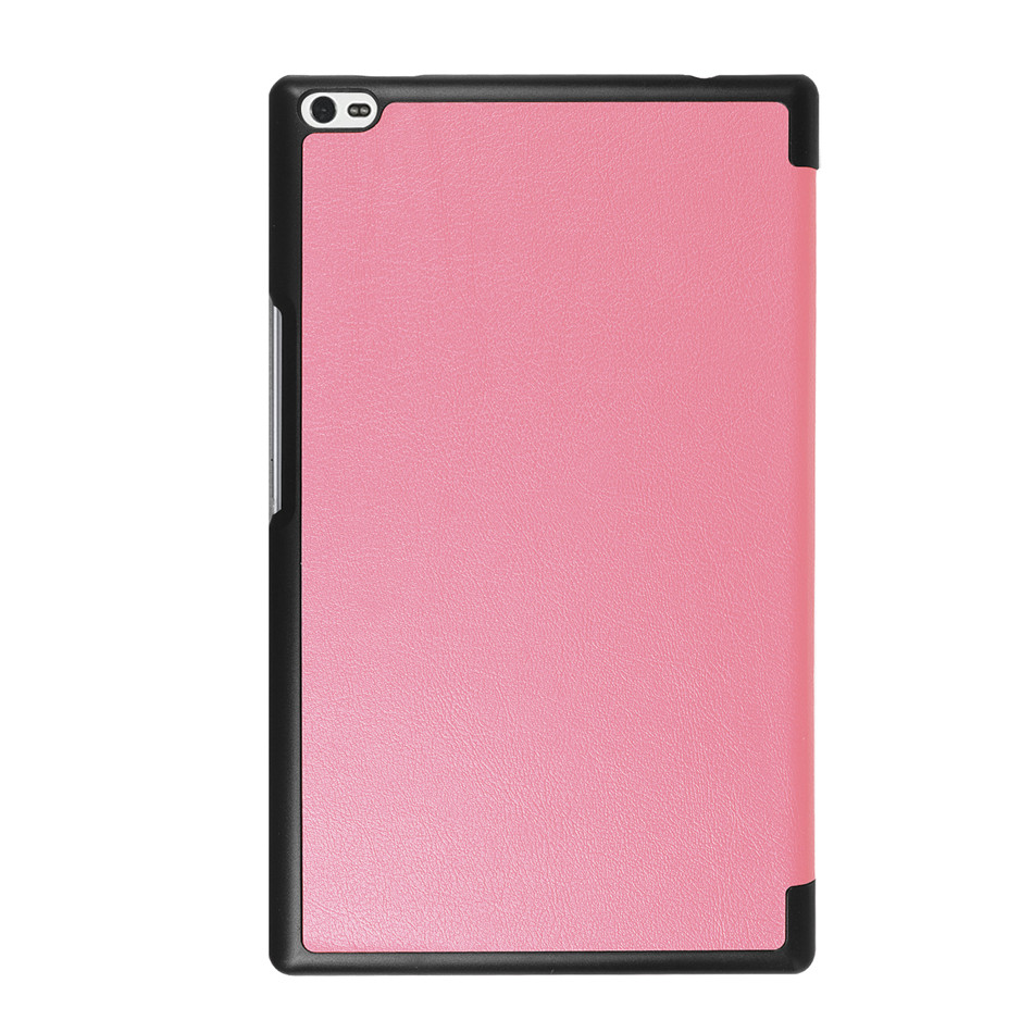 Case Lenovo TAB4 8 นิ้ว TB-8504F, TB-8504N, 8 inch #เคสฝาพับแบบ 3 พับ Tri-fold Stand Flip Leather Protective