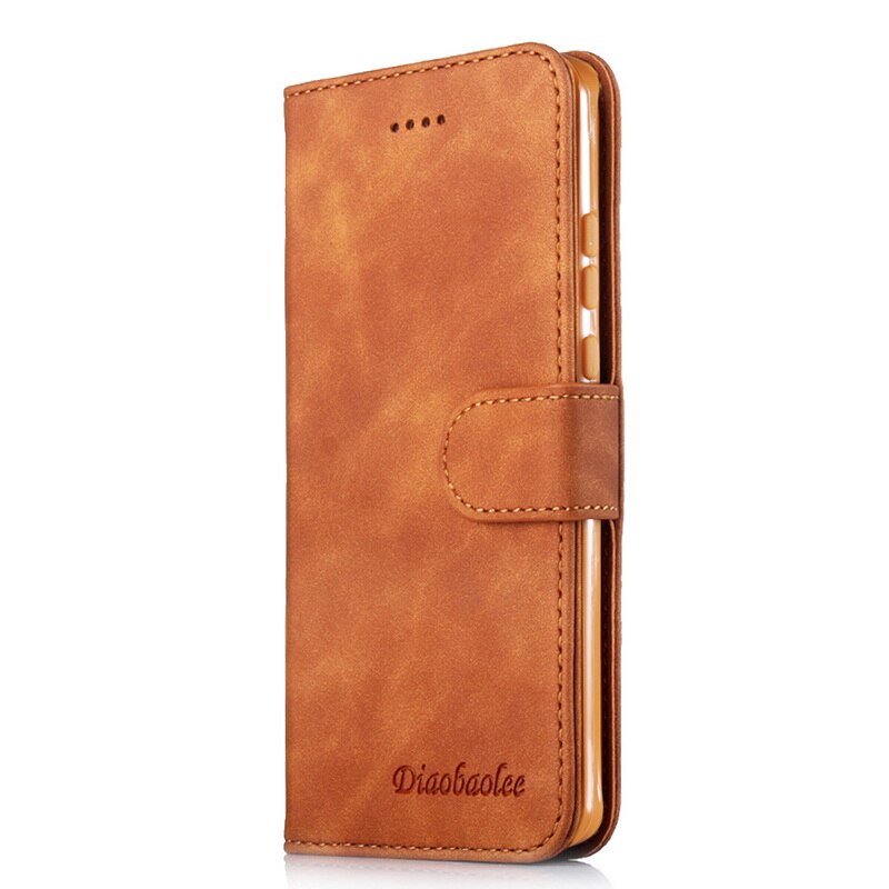 Case Huawei P40 #เคสฝาพับหนัง PU DIAOBAOLEE Leather Stand Stand