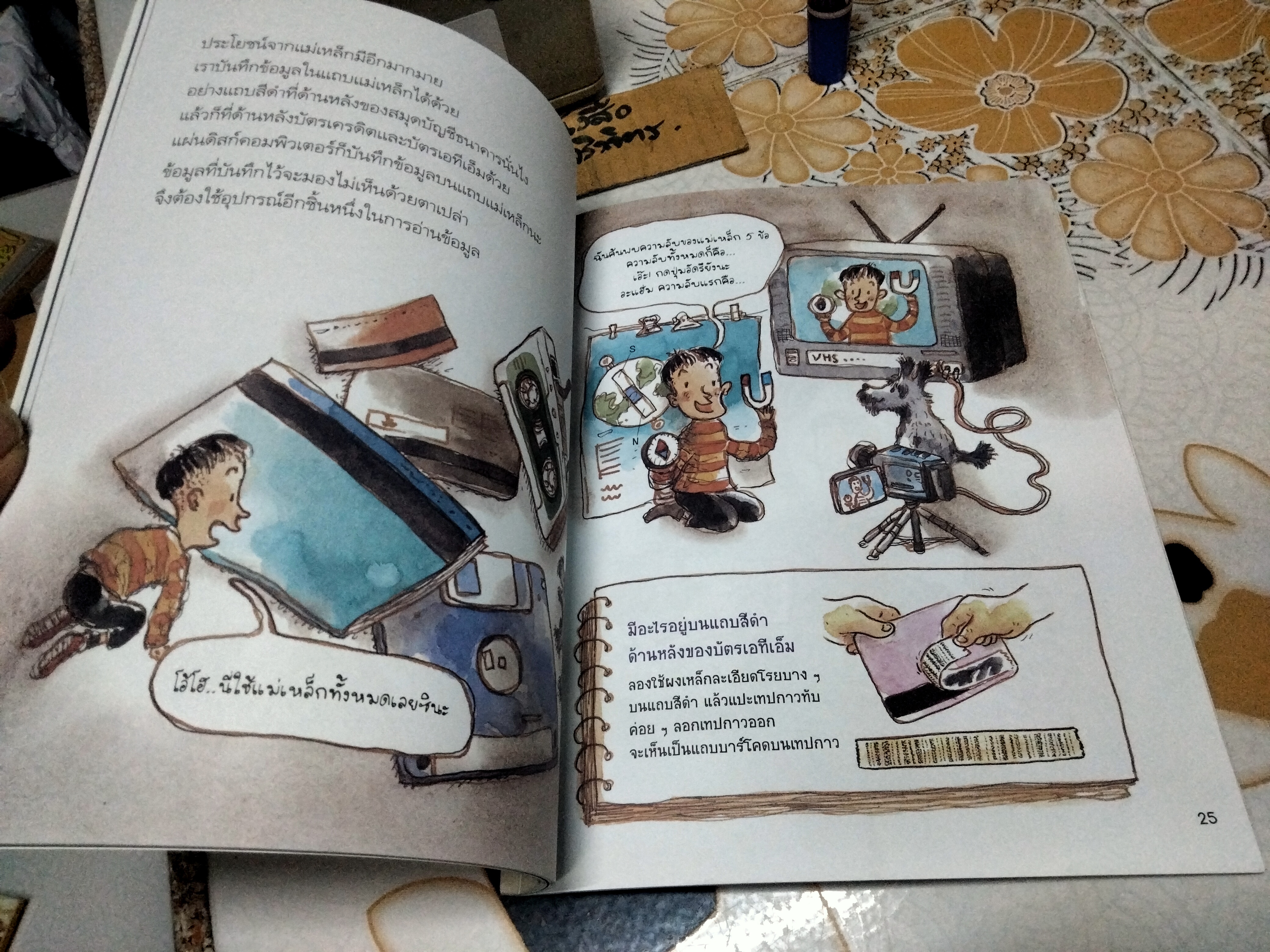 แรงแม่เหล็กแกนโลก - หนังสือจุดประกายคิด ชุด รู้วิทย์ คิดเป็น **สินค้าหมด**