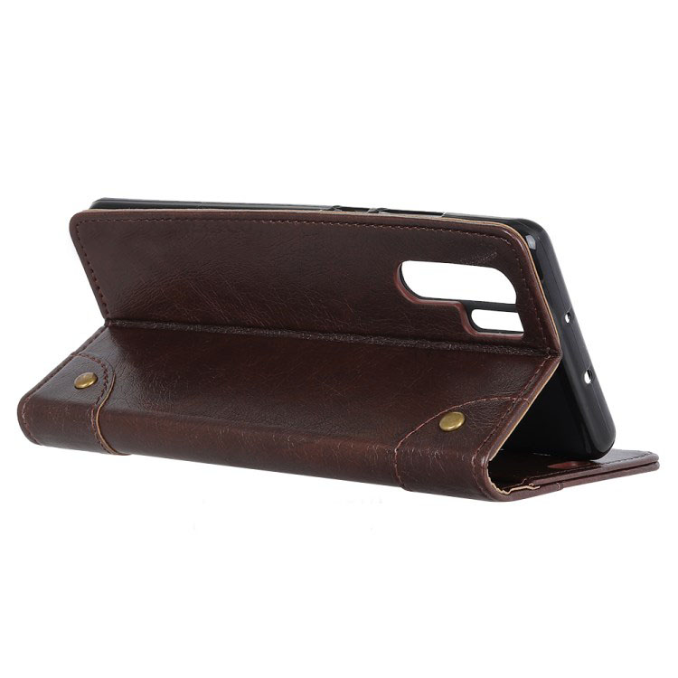 Case Huawei P30 Pro #เคสฝาพับแบบกระเป๋าสตางค์ Textured PU Leather Protection