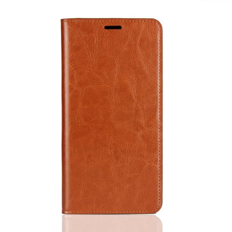 Case Huawei Mate 20 X #เคสฝาพับหนังแท้แบบกระเป๋าสตางค์คุณภาพดี Crazy Horse Genuine Leather Cover