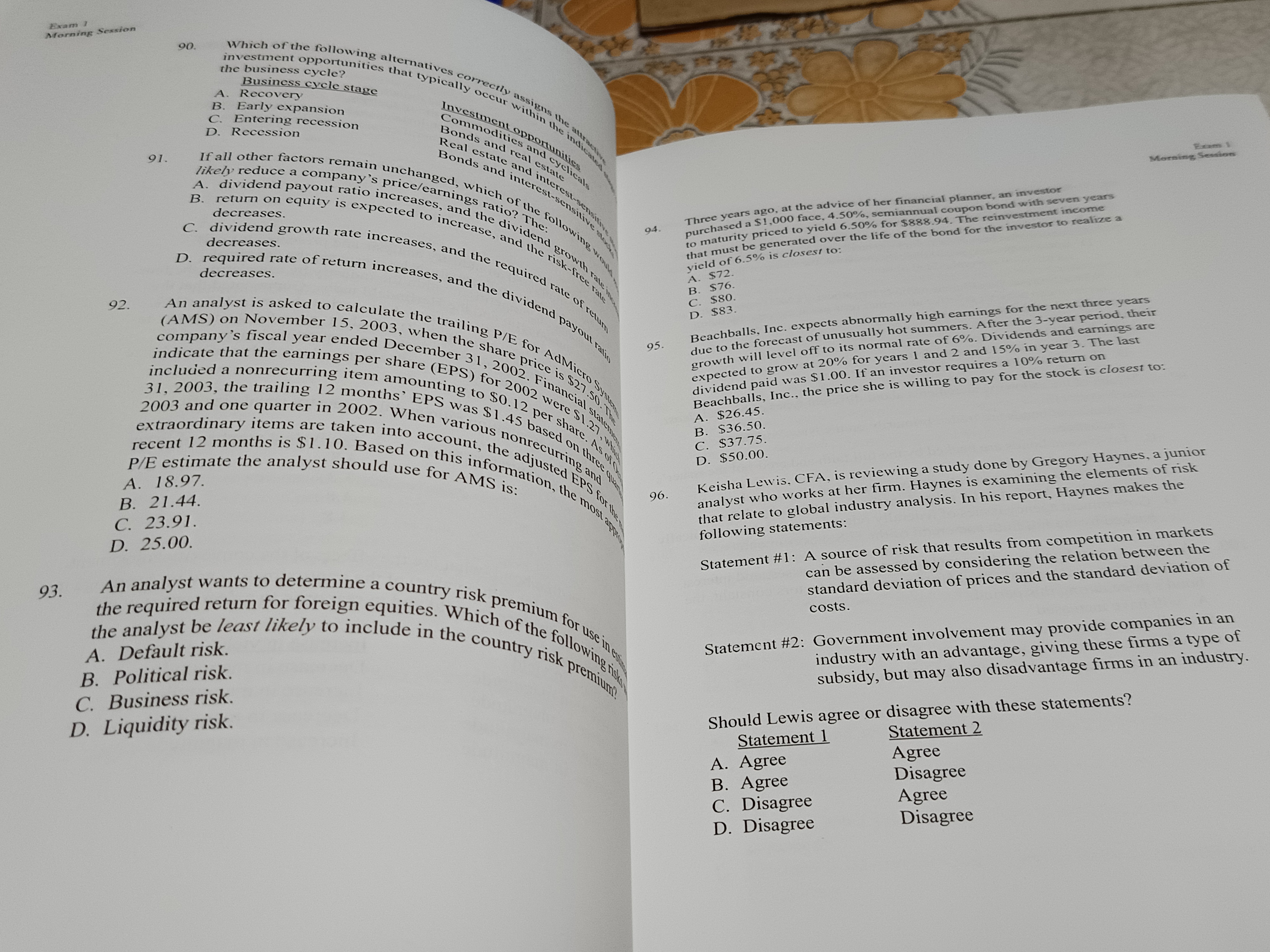 Schweser Study Notes 2008 + Schweser Practice Exams 2008 (ขายรวม 3 เล่ม)