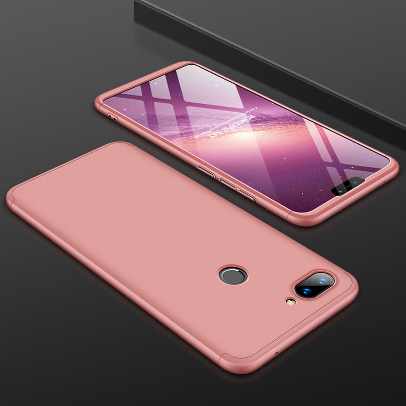 เคส Xiaomi Mi 8 Lite #เคสฝาหลังพลาสติกแข็งGKK Detachable All-wrapped Matte แยกชิ้นได้