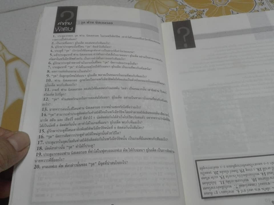 ผีแดงพันธุ์แท้ - สิ่งที่แฟนปีศาจแดงต้องรู้ (สภาพพอใช้ สภาพอ่าน)