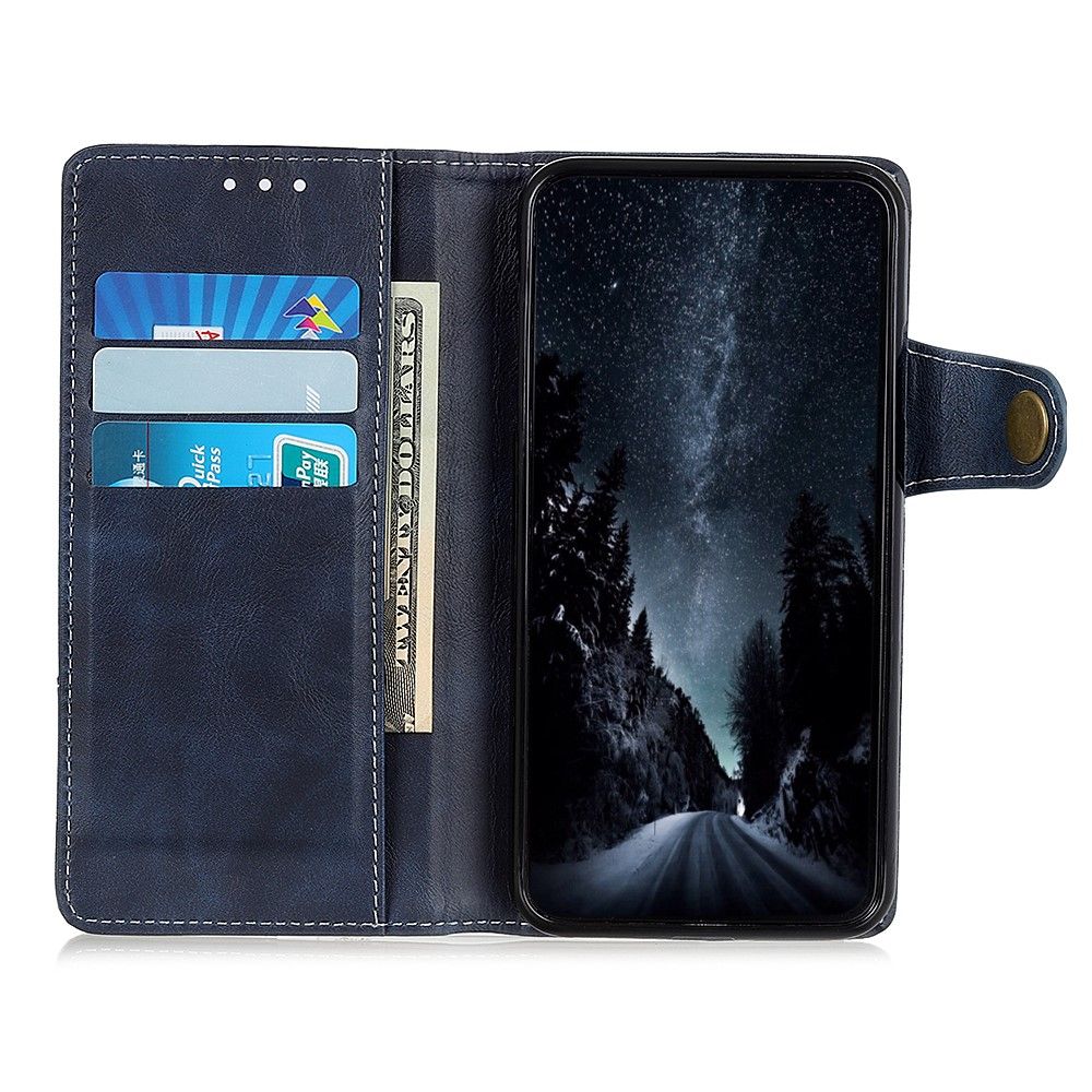 Case Redmi Note 8 Pro #เคสฝาพับ S-shape Textured PU Leather Wallet