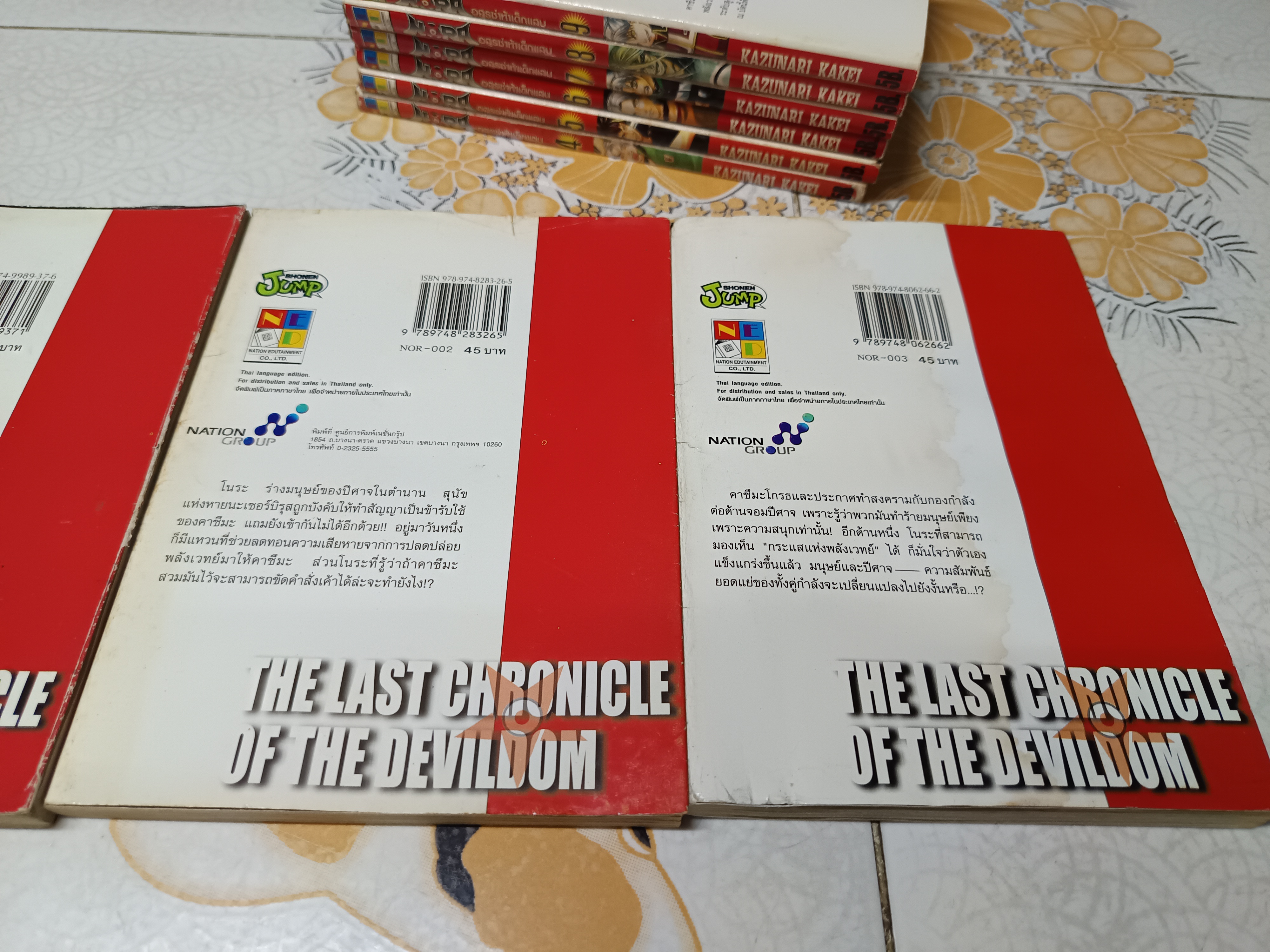 Nora อสูรซ่าท้าเด็กแสบ (9 เล่มจบ) ผลงานของ Kazunari Kakei สำนักพิมพ์ NED