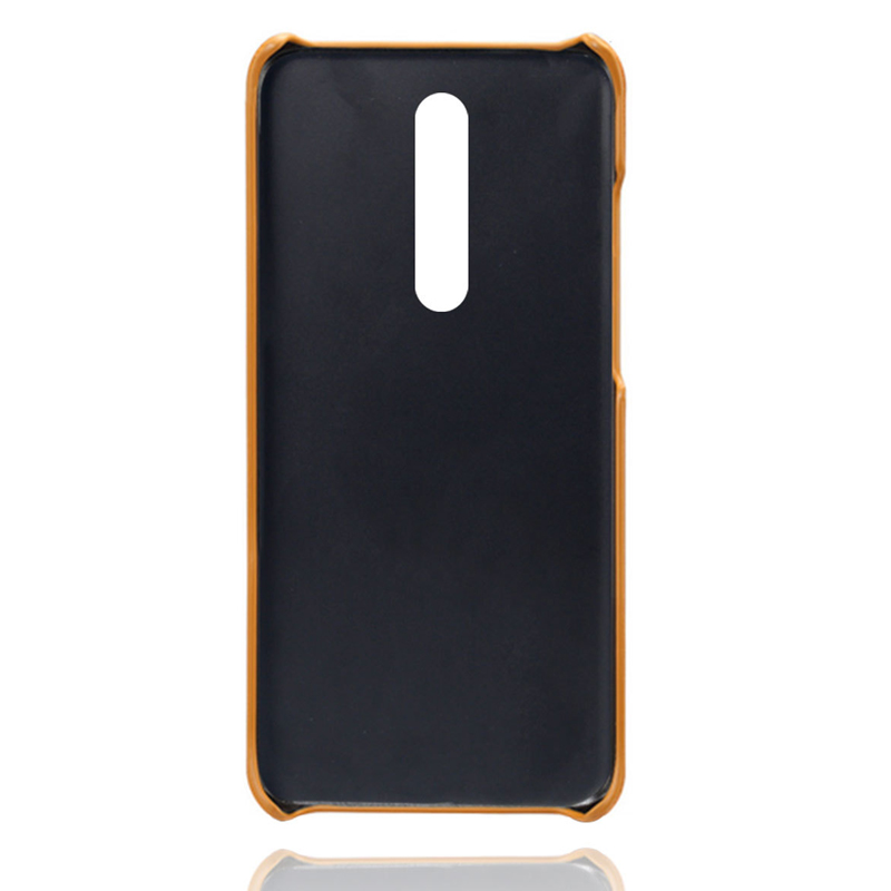 เคส OnePlus 7 Pro #เคสฝาหลังหุ้มหนัง Double Card Slots PU Leather Coated