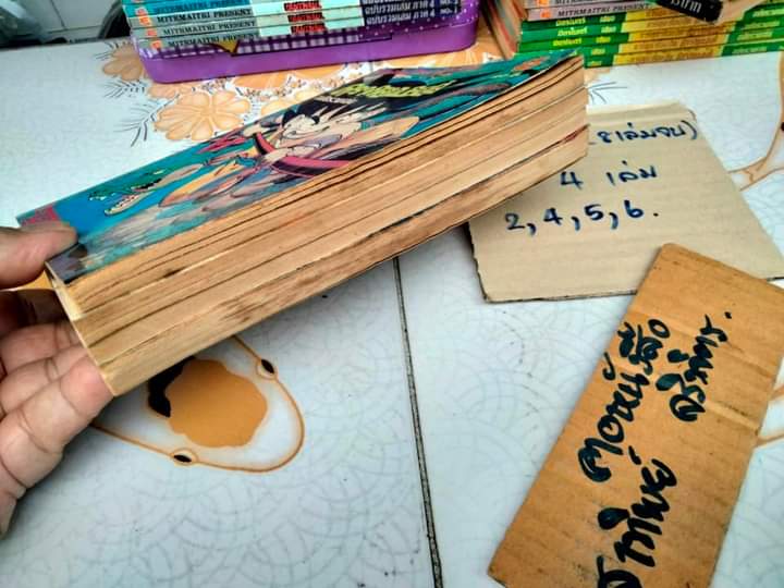 DRAGON BALL ดรากอนบอลล์ #มิตรไมตรี #การ์ตูนก่อนลิขสิทธิ์ (รวม 46 เล่ม) **สินค้าหมด**