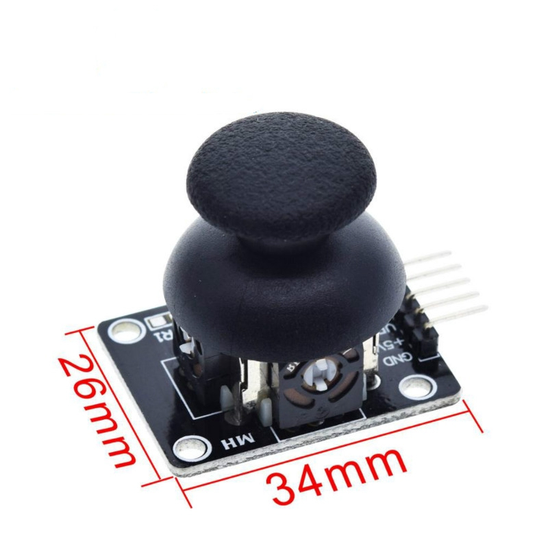 Joystick dual - axis xy จอยสติ๊กควบคุม ps 2 สําหรับ arduino KY-023 Sensor Module