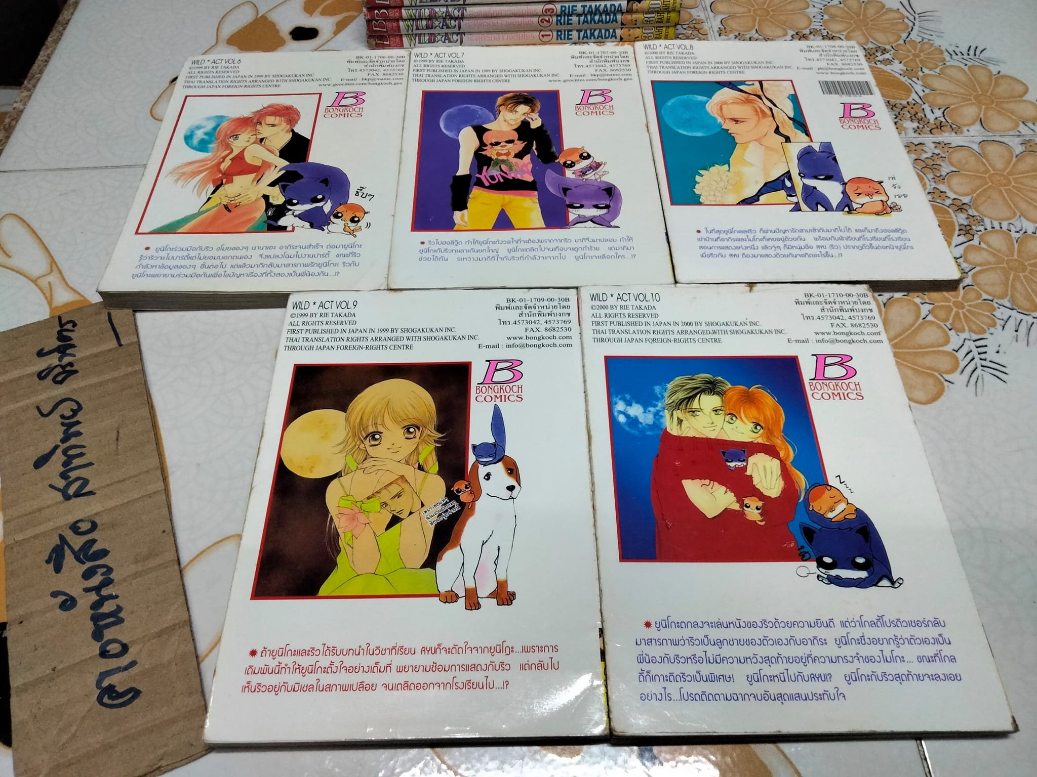 สะดุดรักสาวจอมโจร (WILD ACT) - 10 เล่มจบ