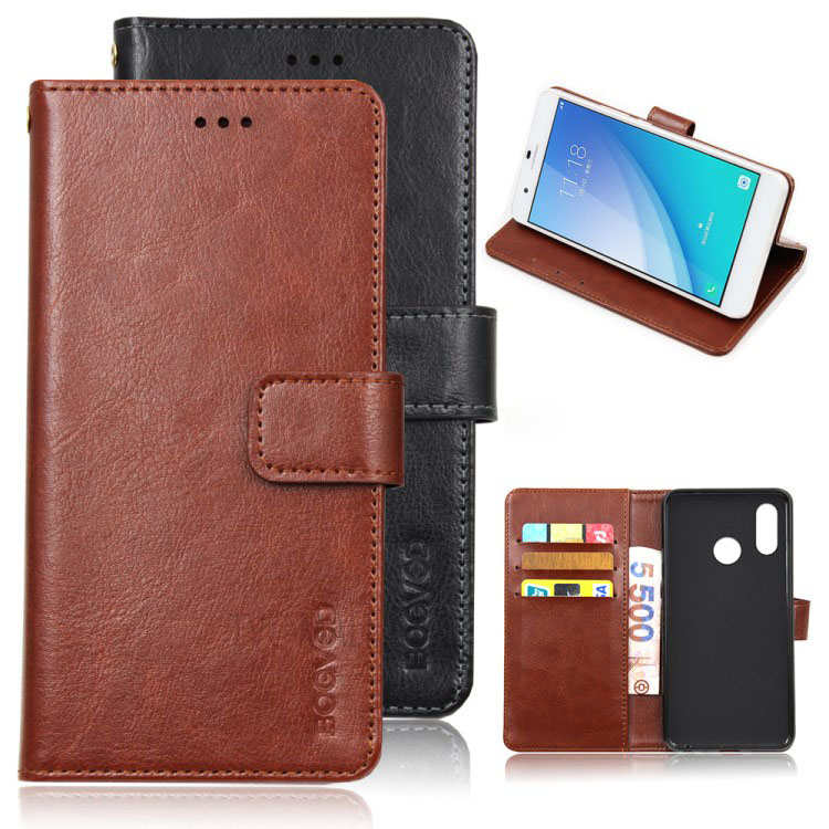 Case Huawei P20 Lite (Nova 3e) BOGVED Crazy Horse PU #เคสฝาพับสไตล์กระเป๋าสตางค์ผิวหนังม้า
