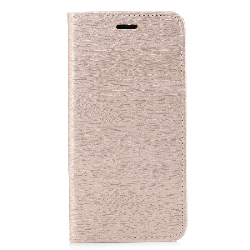 Case Lenovo K8 Note #เคสฝาพับหนังPU ลายพื้นผิวไม้ ปิดซับด้วยแม่เหล็กสวยงามทันสมัย
