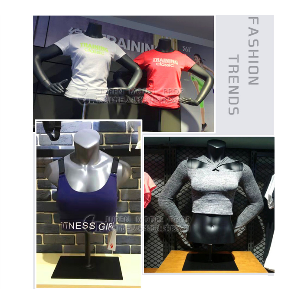 (พรีออเดอร์) หุ่นโชว์ครึ่งท่อนบนชายหญิง ทำจากวัสดุไฟเบอร์กลาส (R8)