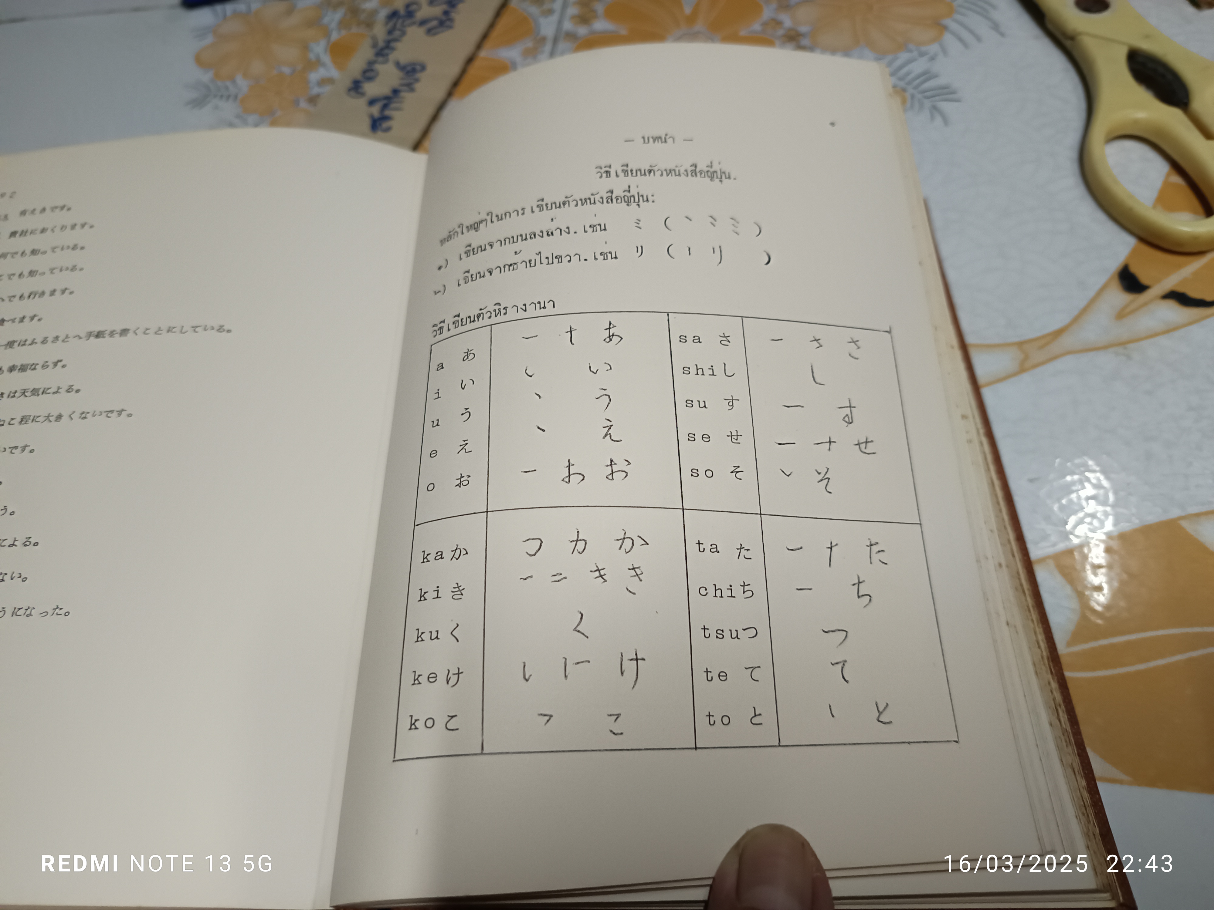 บทสนทนาเบื้องต้น ญี่ปุ่น ---> ไทย พิมพ์ปีพ.ศ 2507 ( 200 เล่ม) พิมพ์ในประเทศญี่ปุ่น