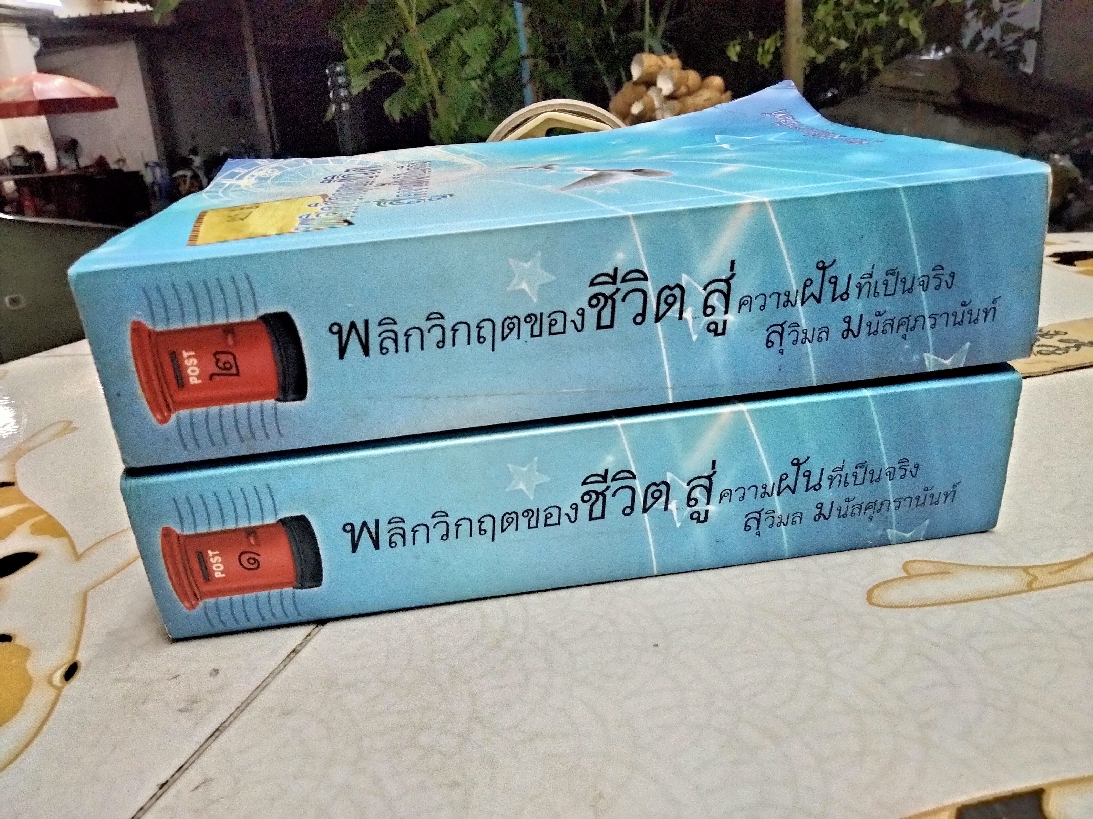 พลิกวิกฤตของชีวิต สู่ความฝันที่เป็นจริง (2 เล่มชุด) โดย สุมาลี มนัสศุภรานันท์ พิมพ์ พ.ศ.2553