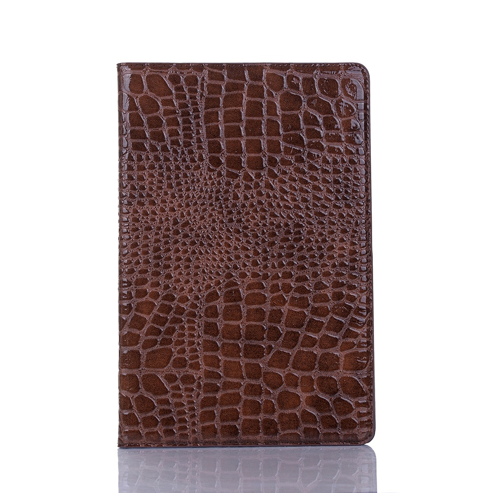 เคส Samsung Galaxy Tab S6 Lite 10.4 SM-P610 P615 P617 #เคสฝาพับแบบกระเป๋าสตางค์ลายผิวหนังจระเข้ Crocodile Texture