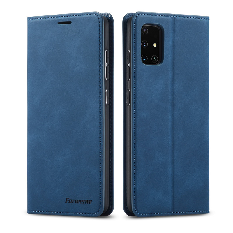 Case Samsung Galaxy Note 10 lite #เคสฝาพับแบบกระเป๋าสตางค์ FORWENW Leather Wallet Case