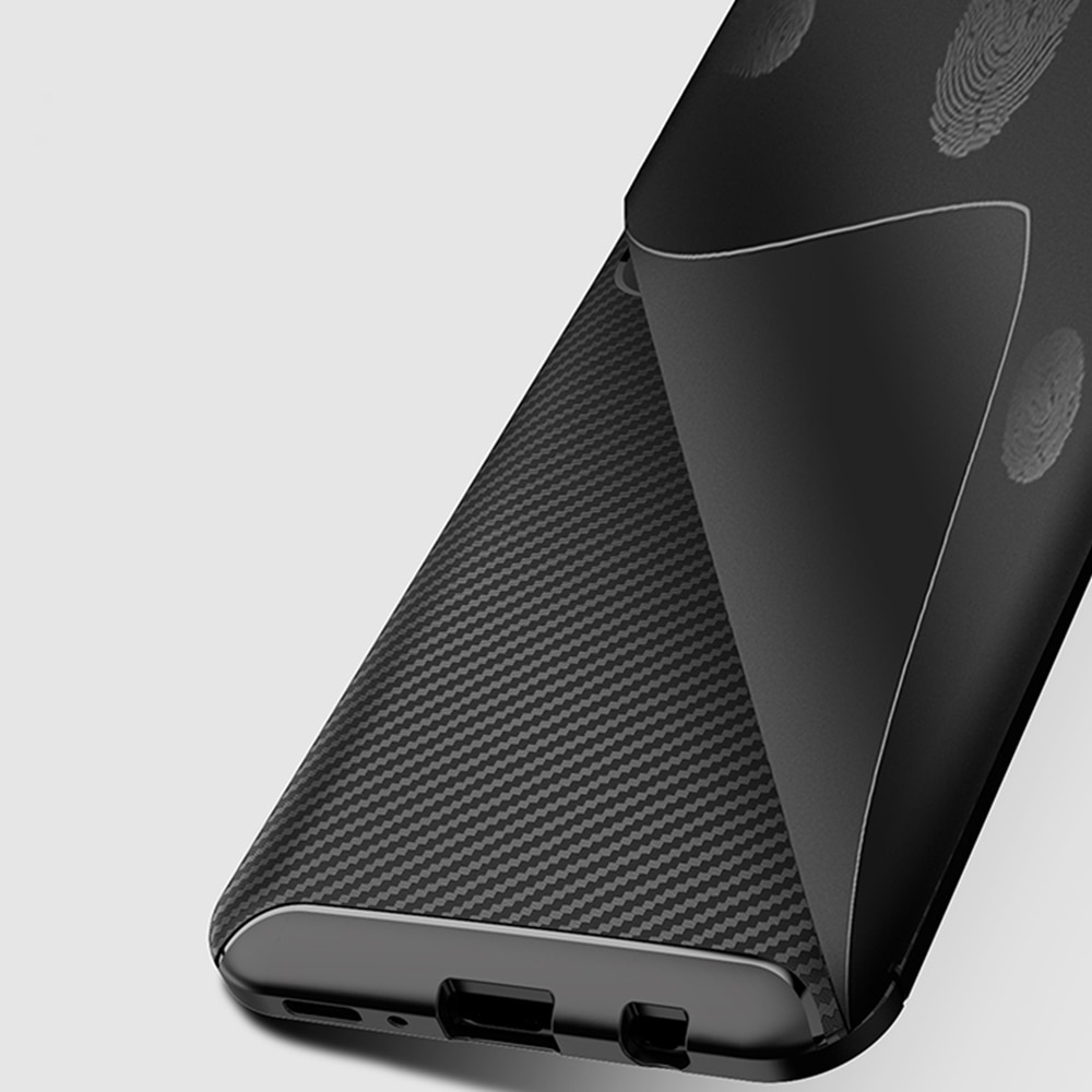 Case Samsung Galaxy A51 #เคสฝาหลังนิ่ม Carbon Fiber Anti-drop TPU Protection (สินค้าตัวอย่างสินค้าจริงตรงตามรุ่น)