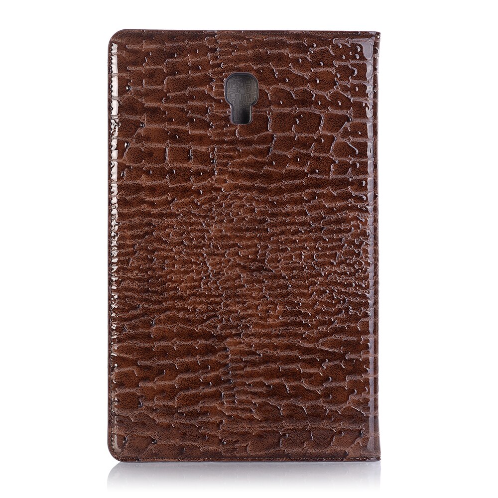 เคส Samsung Galaxy Tab A 8.0นิ้ว T350 T355 / P350 P355 #เคสฝาพับแบบกระเป๋าสตางค์ลายผิวหนังจระเข้ Crocodile Texture