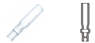 ปลอกหุ้มหางปลาใส,PVC wire harness connector and terminal