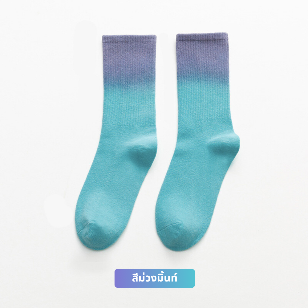 ถุงเท้าวิ่งครึ่งแข้ง สำหรับวิ่งมาราธอน ออกกำลังกาย (N02)