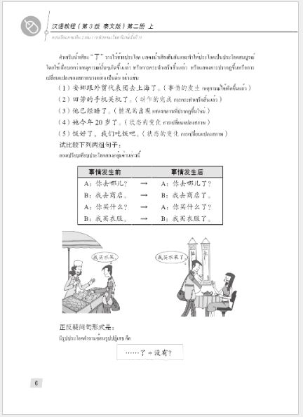 แบบเรียนภาษาจีน Hanyu Jiaocheng 2A (พิมพ์ครั้งที่ 3) (ฉบับจีน-ไทย) + MP3 汉语教程（第3版）2（上）汉语-泰语 + MP3 Hanyu Jiaocheng Vol. 2A (3rd Edition) (Chinese-Thai Edition) + download MP3