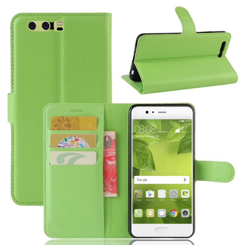 เคส Huawei P10 Plus เคสหนัง PU ฝาพับสไตล์กระเป๋าสตางค์