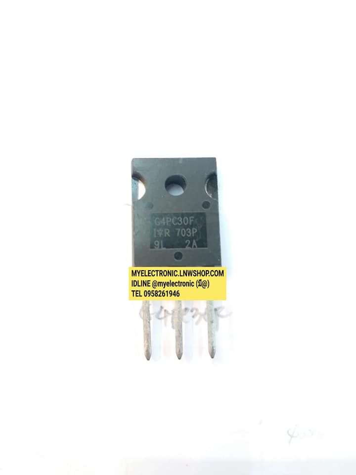 ขาย , IRG4PC30F , ตัวถัง , TO-247 , ยี่ห้อ , IR , ไอจีบีที , IGBT , IR , G4PC30F , ราคา , ตัวละ , . . . หน่วย , บาท
