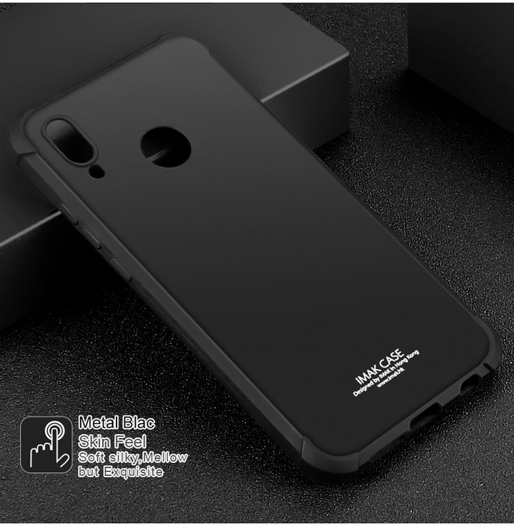เคส Huawei P20 Lite #เคสฝาหลัง Skin Feel Anti-drop TPU Case + Explosion-proof Screen Film