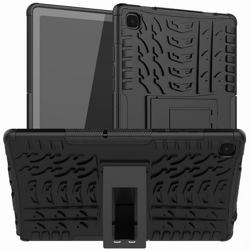 Case Samsung Galaxy Tab A7 Lite 8.7" T220 T225 Kickstand PC + TPU Hybrid เคสฝาหลังกันกระแทก