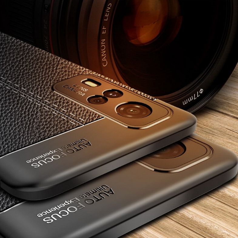 เคส Vivo Y31 2021 #เคสฝาหลัง TPU ผิวลิ้นจี่ช่วยป้องกันลายนิ้วมือและกันลื่นได้ดี