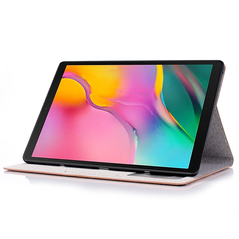 Case Samsung Galaxy Tab S5e SM-T720 #เคสฝาพับหนัง PU พิมพ์รูปแบบแผนที่ Map Pattern Stand Wallet Leather