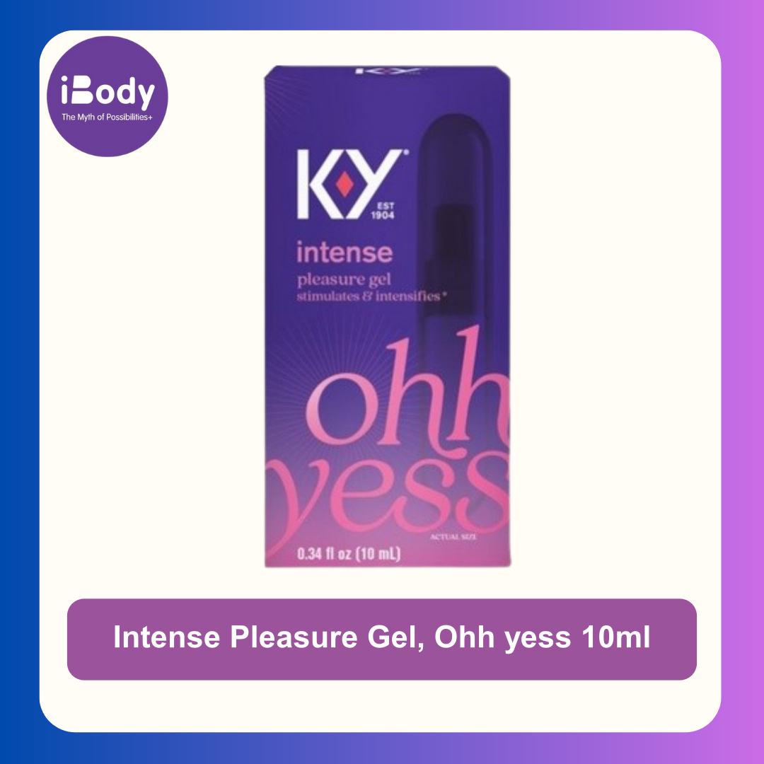 เค-วาย เจลหล่อลื่น Intense Pleasure Gel, Ohh yess 10ml (K-Y®) เจลเควาย