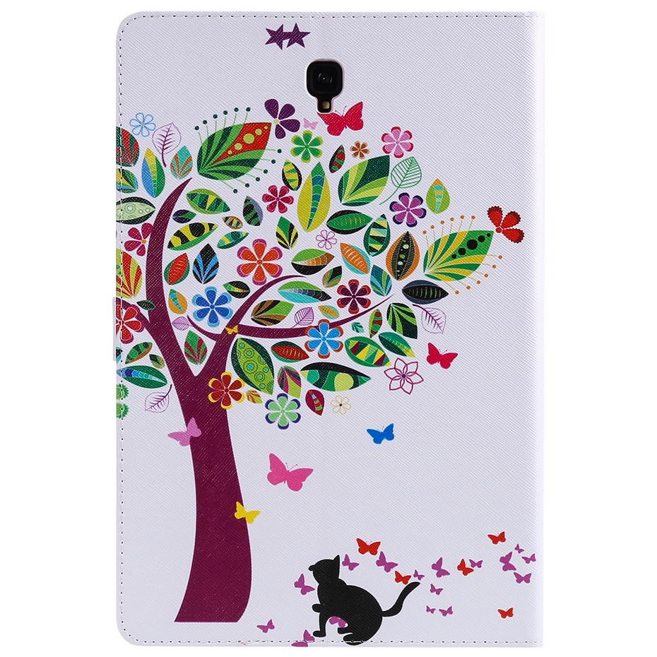 Case Samsung Galaxy Tab S4 10.5 T830 / T835 / T837 #เคสฝาพับหนัง PU พิมพ์ลายสวยงามน่ารักๆ