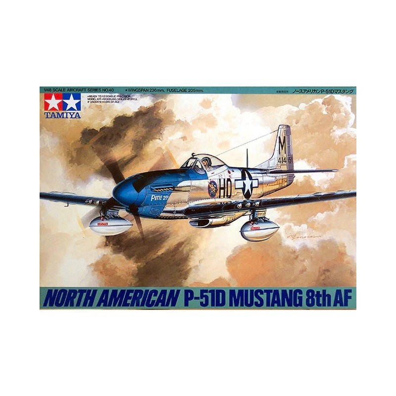 61040 NORTH AMERICAN P-51D MUSTANG