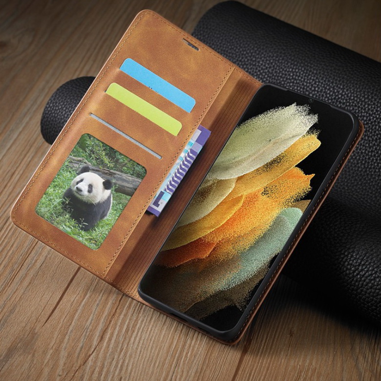 เคส Samsung Galaxy A13 5G#เคสฝาพับแบบกระเป๋าสตางค์ FORWENW Leather Wallet Case