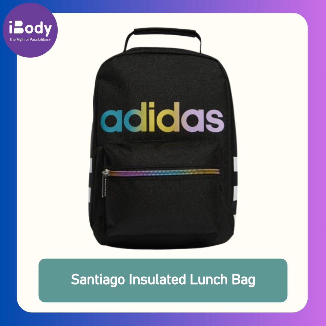 (Adidas) Santiago Insulated Lunch Bag อาดิดาส กระเป๋าใส่อาหาร กระเป๋าเก็บความเย็น หุ้มฉนวน ช่วยให้อาหารและเครื่องดื่มเย็น