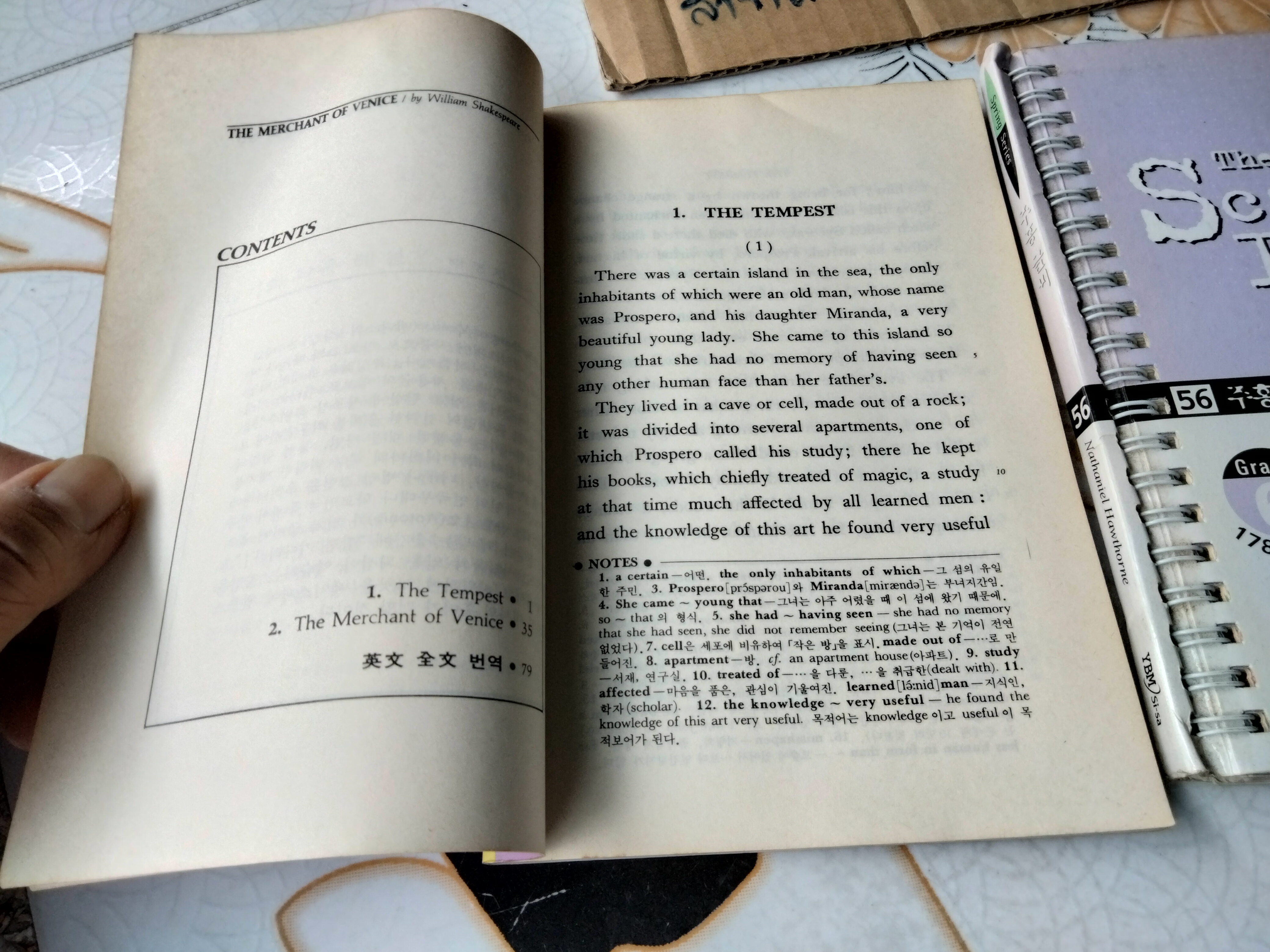 หนังสืออ่านนอกเวลา ฉบับ 2 ภาษา(อังกฤษ-เกาหลี) - The Merchant of Venice , The Scarlet Letter