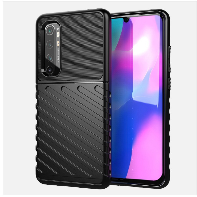 Case Xiaomi Mi Note 10 Lite #เคสฝาหลัง TPU อ่อน Thunder Series Twill Texture Soft TPU