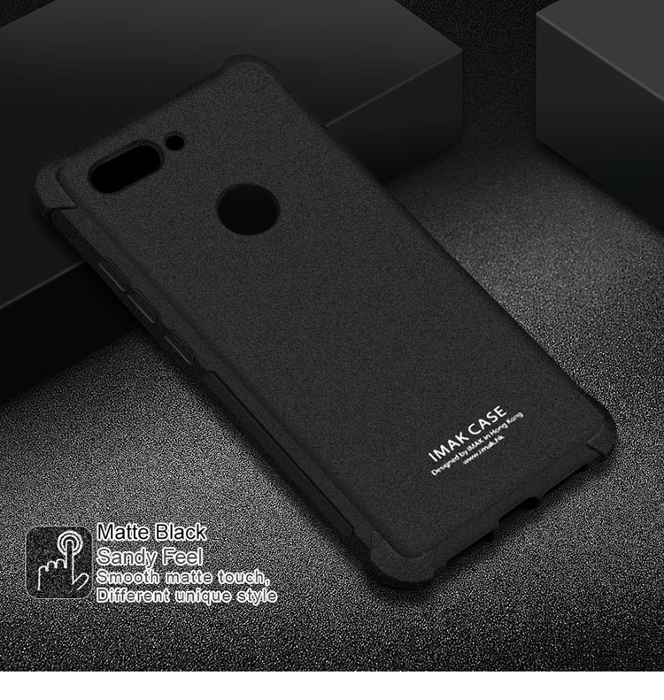 เคส Asus ZenFone Max Plus (M1) ZB570TL / IMAK Skin Feel #เคสฝาหลัง TPU Cover + ฟิล์มป้องกันหน้าจอ