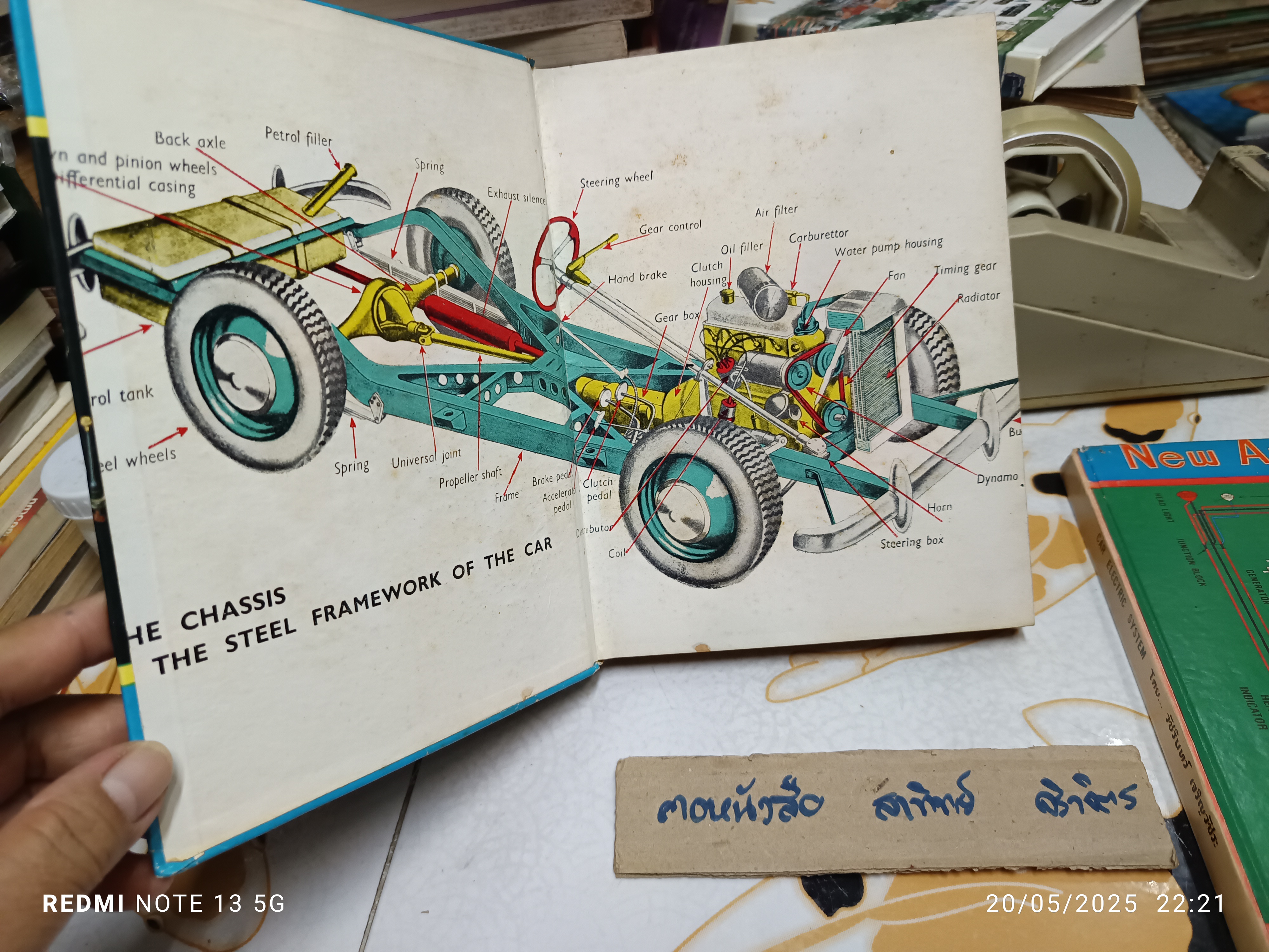 New Auto car ตำราเครื่องยนต์ เล่ม 1 + 2 รวบรวมและเรียบเรียงโดย วัชรินทร์ เจริญวัชระ (คล่องขยัน)