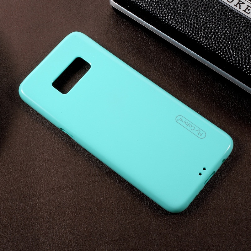 Case Samsung Galaxy S8 Plus เคสฝาหลังผิวมัน TPU Jelly Case