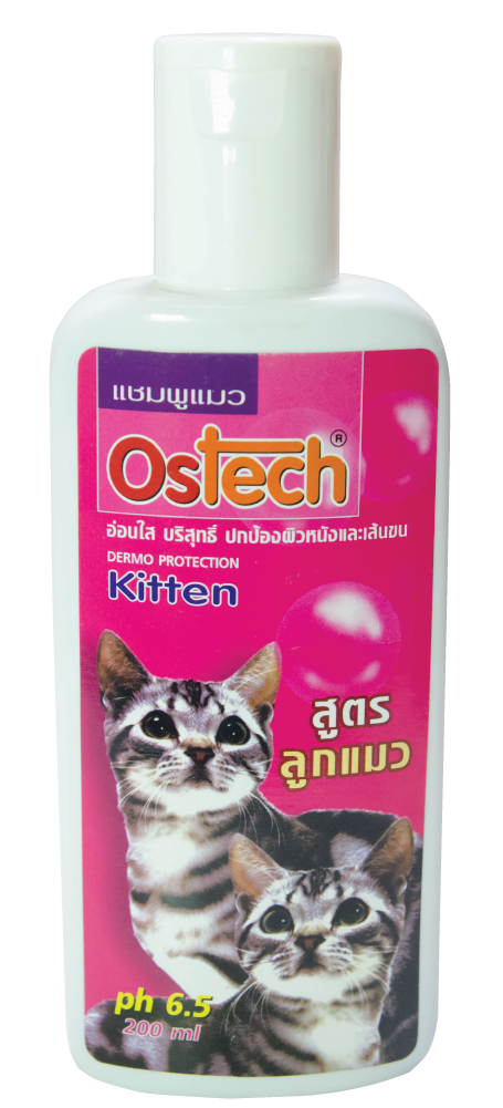 แชมพู Ostech ลูกแมว 200ml
