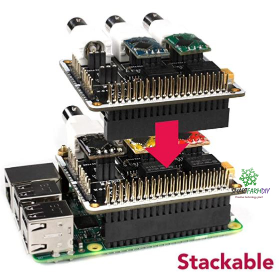 บอร์ด T3 Whitebox Labs Tentacle for Raspberry Pi