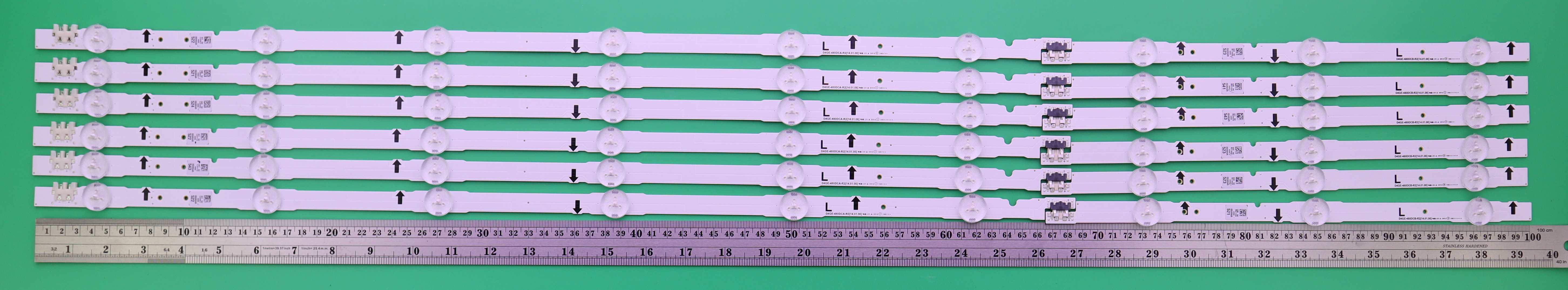LED BACKLIGHT SAMSUNG 48J5/6 H UA48H5500AK 48H5100 48H5141 48J6200 UA48J5100AK 48H6340 48H6400 UA48H6800AK HG48AD690DK LH48DCEPLGC/XP DC48E 3+6 LED