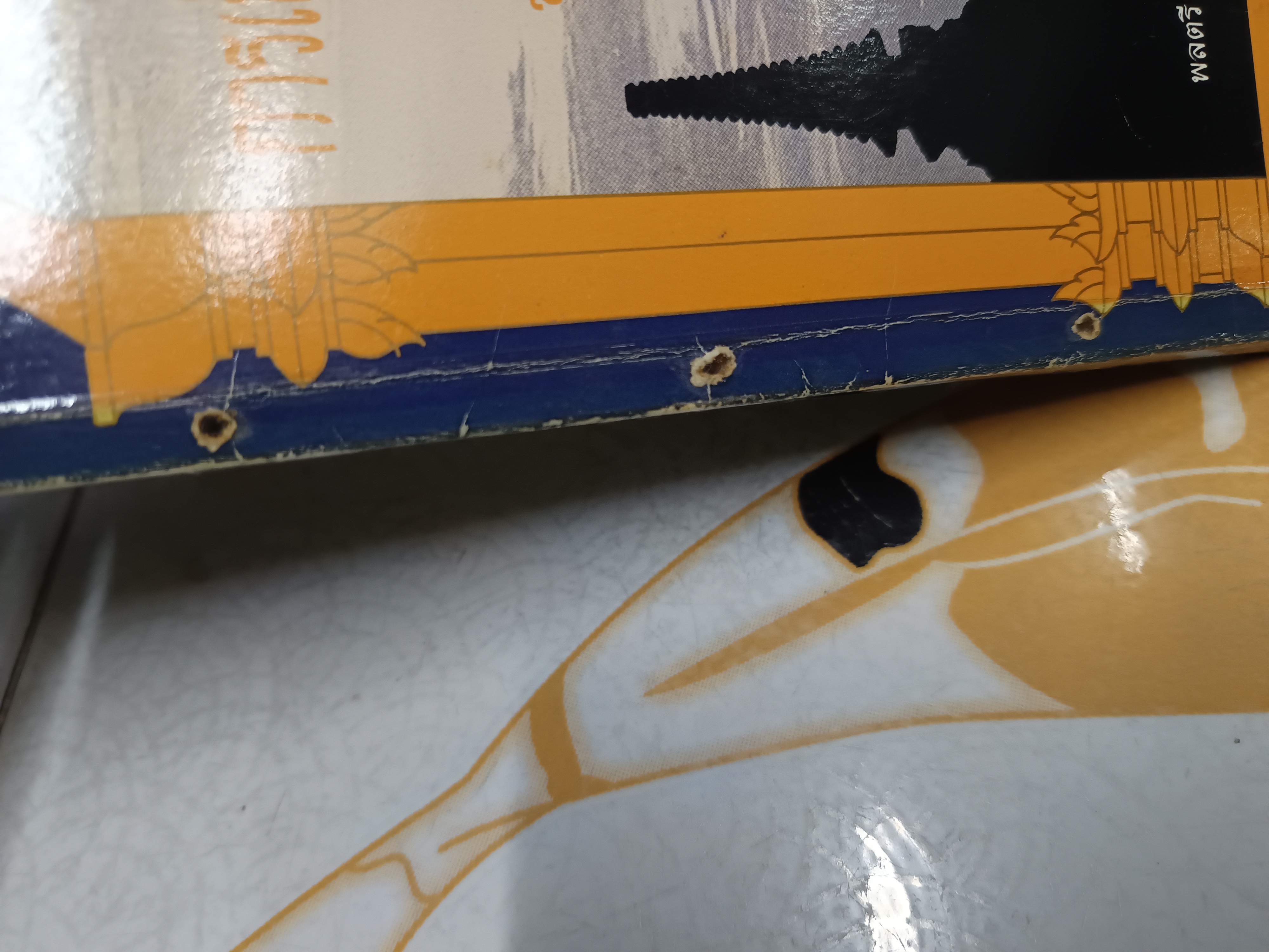 การเสียกรุงศรีอยุธยา ครั้งที่ 2 พ.ศ. 2310 โดย พลตรี จรรยา ประชิตโรมรัน (มีรอยเจาะรูร้อยเชือก)