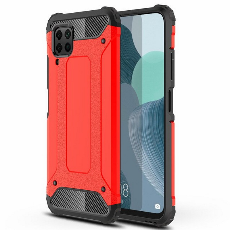Case Samsung Galaxy A42 5G#เคสฝาหลังเกราะป้องกัน ไฮบริด พลาสติก+TPU Heavy Duty Rugged Hybrid