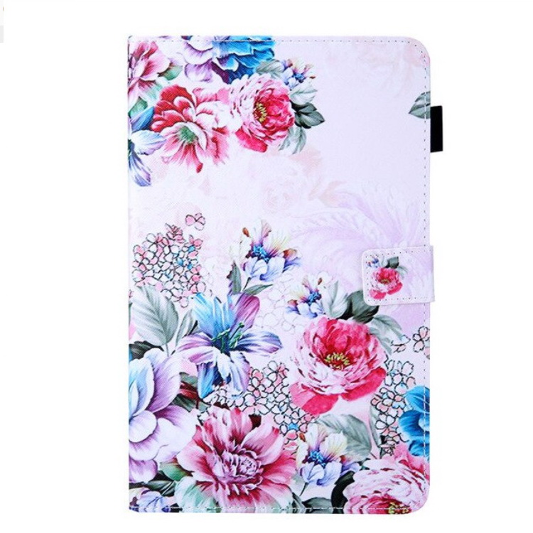 Case Samsung Galaxy Tab S5e SM-T720 / SM-T725 #เคสฝาพับพิมพ์ลาย Pattern Printing Stand Leather Tablet Cover
