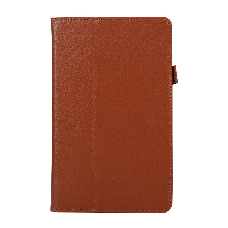 เคส Huawei MediaPad M5 8.4 นิ้ว เคสฝาพับหนัง PU ผิวลิ้นจี่ สีสันสดใสสวยงาม