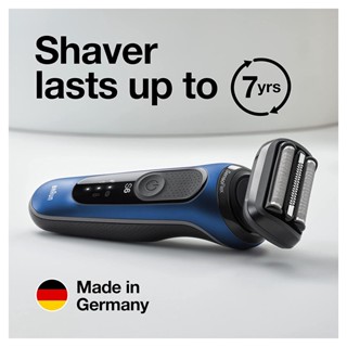Braun® Senso Flex Electric Razor for Men Series 6 Shaver Kit, 6020s เครื่องโกนหนวดไฟฟ้า ที่กันจอน เซต 5 ชิ้น